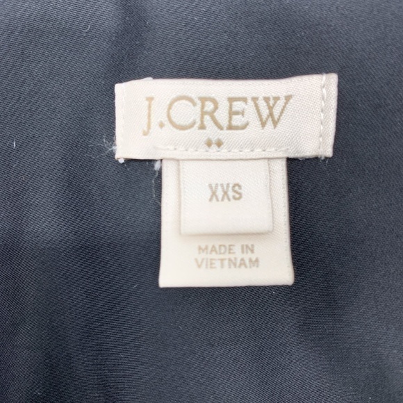 J. Crew Black Collared Shirt Dress - Picture 4 of 5